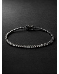 KOLOURS JEWELRY - Spectra Blackened Diamond Tennis Bracelet - Lyst