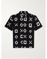 Monitaly - Milano Cotton-Jacquard Shirt - Lyst