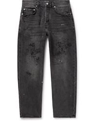 Enfants Riches Deprimes - Straight-Leg Paint-Splattered Distressed Jeans - Lyst