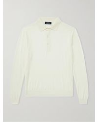 J. Mueser - Wish® Virgin Wool Polo Shirt - Lyst