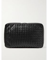 Bottega Veneta - Intrecciato Leather Shirt Holder - Lyst