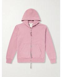 Remi Relief - Cotton-jersey Zip-up Hoodie - Lyst