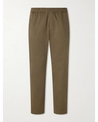 Barena - Straight-Leg Cotton-Blend Gabardine Trousers - Lyst