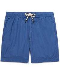 Hartford - Straight-Leg Mid-Length Recycled Swim Shorts - Lyst