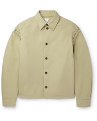 Bottega Veneta - Cotton-canvas Jacket - Lyst