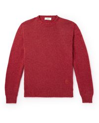 Etro - Logo-embroidered Cashmere Sweater - Lyst