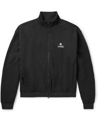 Amiri - Lounge Logo-Embroidered Tech-Jersey Track Jacket - Lyst
