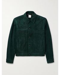 Paul Smith - Suede Jacket - Lyst