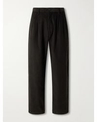 Kardo - Antonio Straight-Leg Cotton-Corduroy Suit Trousers - Lyst