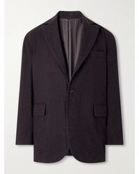 Kaptain Sunshine - Brushed-Wool Suit Jacket - Lyst