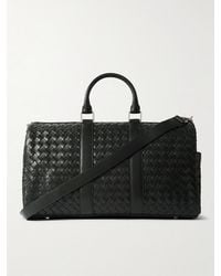 Bottega Veneta - Intrecciato Leather Duffle Bag - Lyst