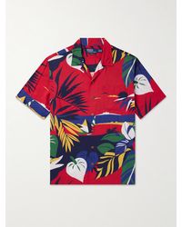 Polo Ralph Lauren - Hoffman Fabrics Clady Convertible-collar Printed Woven Shirt - Lyst