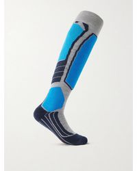 FALKE - Sk2 Intermediate Three-pack Jacquard-knit Ski Socks - Lyst