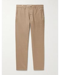 Norse Projects - Aros Heavy Straight-Leg Organic Cotton Trousers - Lyst