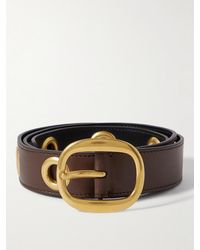 Tom Ford - 3Cm Eyelet-Embellished Leather Belt - Lyst