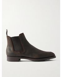Edward Green - Govan Suede Chelsea Boots - Lyst