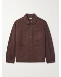 Bode - Franck Wool-Twill Jacket - Lyst