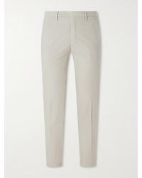 Boglioli - Straight-Leg Cotton-Blend Suit Trousers - Lyst