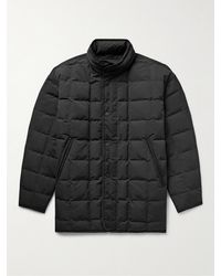 Theory Ian Quilted Shell Down Jacket - Black