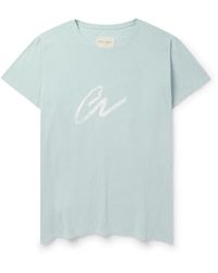 Greg Lauren - Logo-print Cotton-jersey T-shirt - Lyst