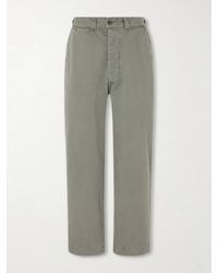 Remi Relief - Straight-leg Cotton Trousers - Lyst