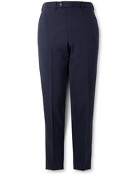 De Petrillo - Slim-leg Virgin Wool Suit Trousers - Lyst