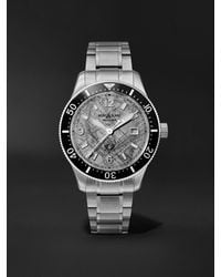 Montblanc - 1858 Iced Sea Automatic Stainless Steel And Ceramic Watch, Ref. Mb130793 - Lyst