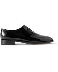 John Lobb - Marldon Whole-Cut Patent-Leather Oxford Shoes - Lyst