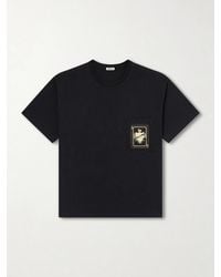 Bode - Logo-appliquéd Cotton-jersey T-shirt - Lyst