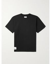 WTAPS - Logo-Appliquéd Cotton-Jersey T-Shirt - Lyst