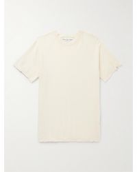 God's True Cashmere - Bubble Distressed Cashmere-Gauze T-Shirt - Lyst