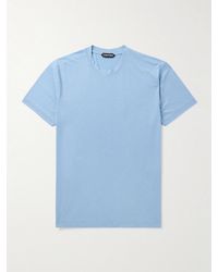 Tom Ford - Lyocell And Cotton-Blend Jersey T-Shirt - Lyst