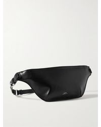 A.P.C. - Nino Medium Recycled-faux Leather Belt Bag - Lyst