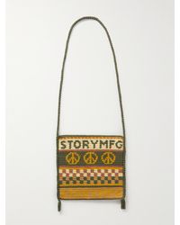 STORY mfg. - Crocheted Organic Cotton Messenger Bag - Lyst