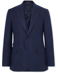 Ralph Lauren - Kent Slim-Fit Herringbone Wool, Silk And Cashmere-Blend Suit Jacket - Lyst