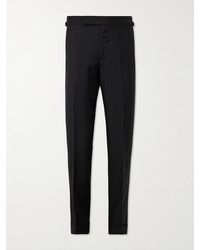 Tom Ford - O'connor Slim-fit Mohair And Wool-blend Trousers - Lyst