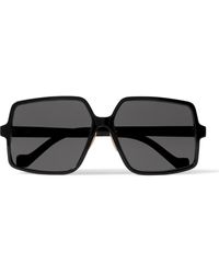 Loewe - Oversized Square-frame Acetate Sunglasses - Lyst
