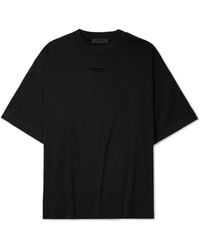 Fear Of God - Logo-appliquéd Cotton-jersey T-shirt - Lyst