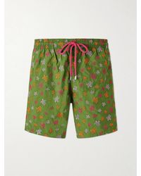 Vilebrequin - Mistral Embroidered Straight-Leg Swim Shorts - Lyst