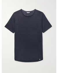 Orlebar Brown - Ob-t Slim-fit Slub Linen-jersey T-shirt - Lyst
