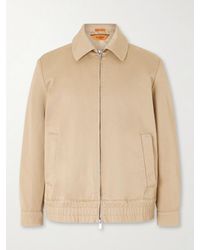 Barena - Cotton-gabardine Blouson Jacket - Lyst