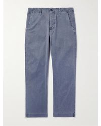 Save Khaki - Pantaloni a gamba dritta in velluto a coste di cotone - Lyst