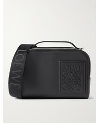 Loewe - Camera Mini Logo-Appliquéd Leather Messenger Bag - Lyst