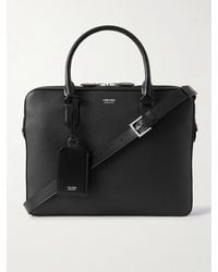 Tom Ford - Elliot Full-Grain Leather Briefcase - Lyst