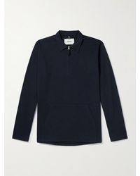 Kestin - Derby Cotton-blend Jersey Half-zip Sweatshirt - Lyst