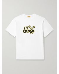 Dime - Pawz Logo-print Cotton-jersey T-shirt - Lyst