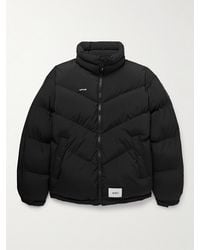 WTAPS - Logo-Embroidered Quilted Shell Down Jacket - Lyst