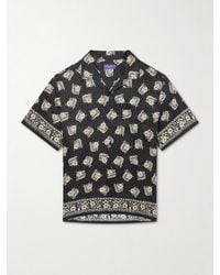 Ralph Lauren - Convertible-Collar Paisley-Print Linen Shirt - Lyst