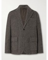 Hartford - Joey Herringbone Wool-Blend Blazer - Lyst