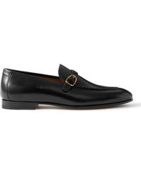Tom Ford - Martin Burnished-leather Loafers - Lyst